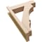 Ekena Millwork 5 1/2-in W x 18-in D x 26-in H Balboa Block Rough Cedar Woodgrain TimberThane Outlooker, Primed Tan OUTUR055X18X26BOA44RCPR - alternate 6